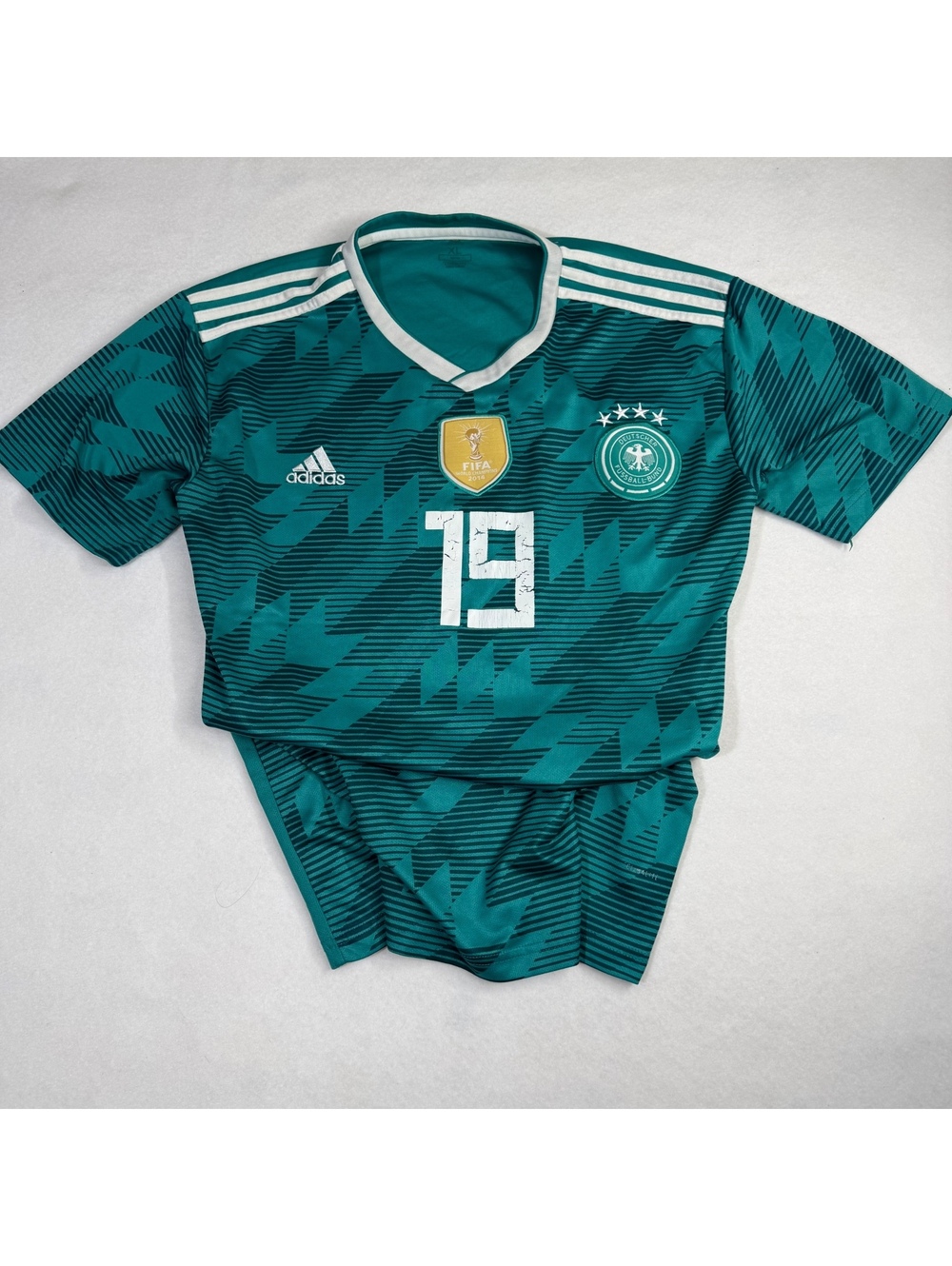 Adidas Germany 2018 World Cup Away Jersey — #19